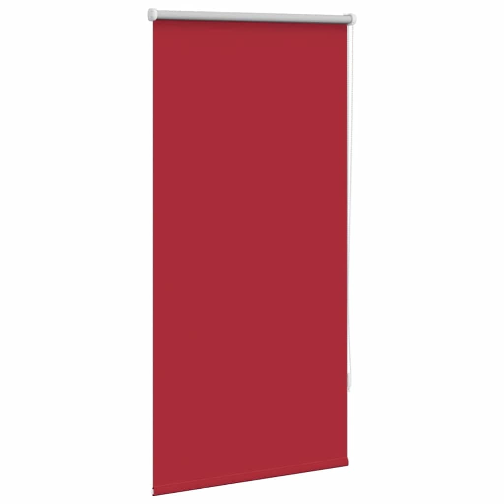vidaXL Rullgardin Mörkläggning 64,4x120 cm Tygbredd 60 cm Röd