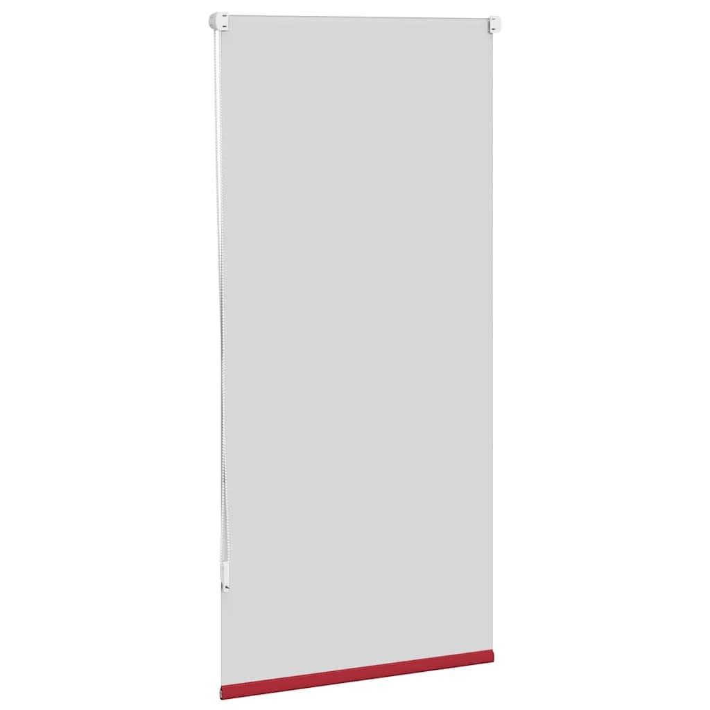 vidaXL Rullgardin Mörkläggning 64,4x120 cm Tygbredd 60 cm Röd