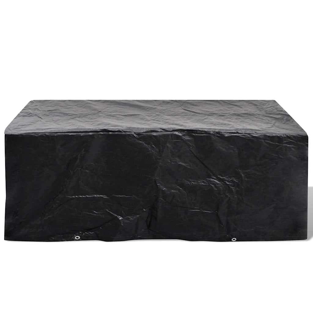 vidaXL Överdrag för trädgårdsmöbler med 8 öljetter 200 x 160 x 70 cm