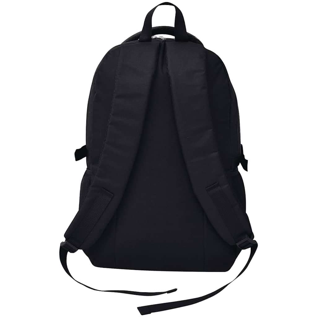 vidaXL Skolryggsäck 40 L svart och kamouflage