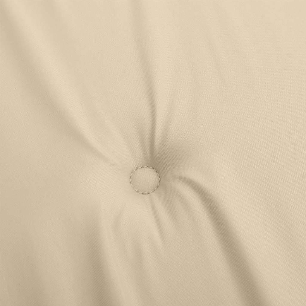vidaXL Bänkdyna för trädgården taupe 150x50x3 cm oxfordtyg