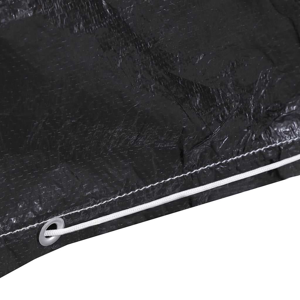 vidaXL Överdrag för trädgårdsmöbler 12 öljetter 205x325x90 cm