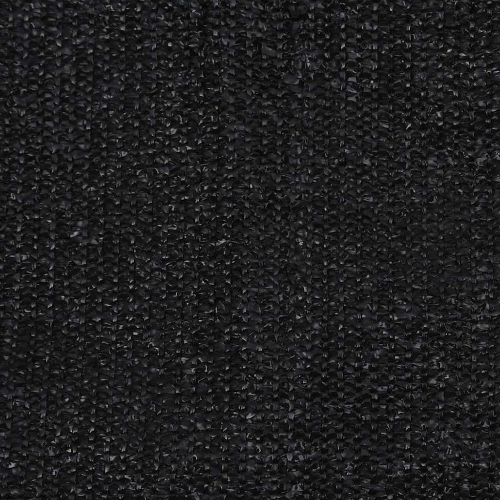 vidaXL Rullgardin utomhus 125 (B) x 140 (H) cm svart