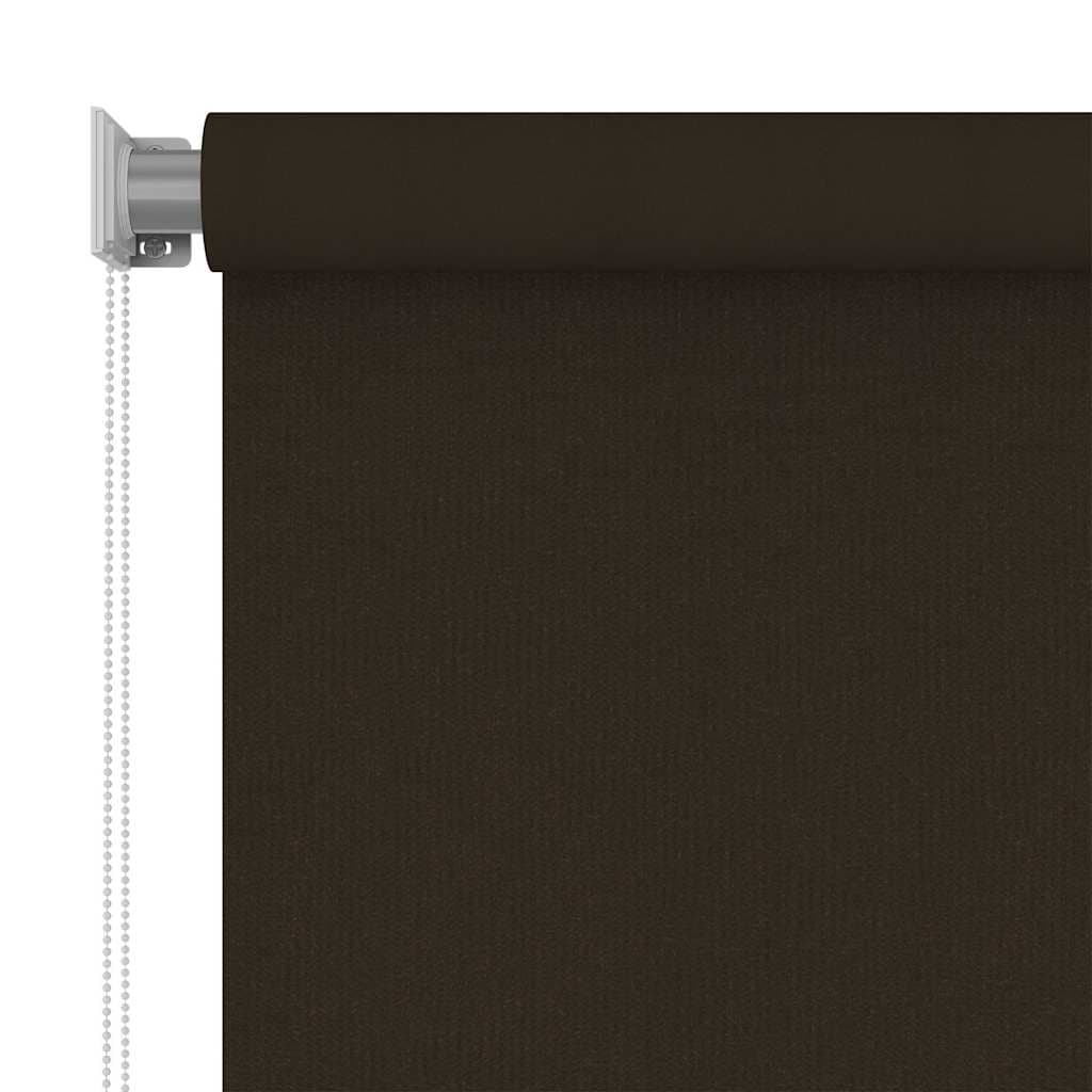 vidaXL Rullgardin utomhus 125 (B) x 140 (H) cm brun