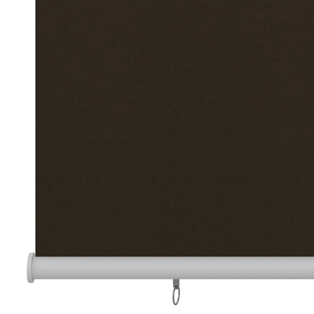 vidaXL Rullgardin utomhus 125 (B) x 140 (H) cm brun