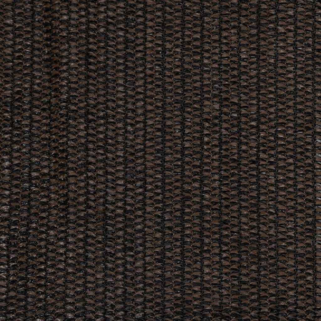 vidaXL Rullgardin utomhus 125 (B) x 140 (H) cm brun