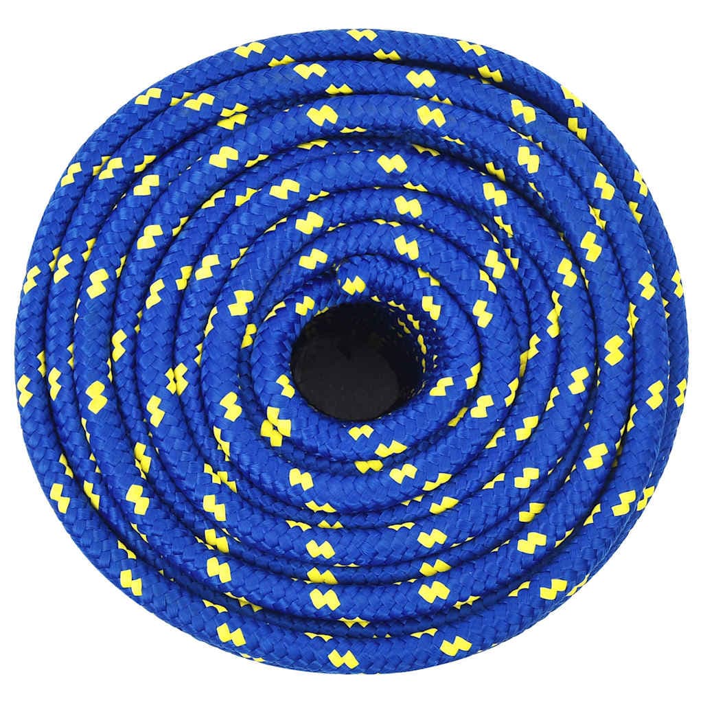 vidaXL Båtlina blå 14 mm 25 m polypropen