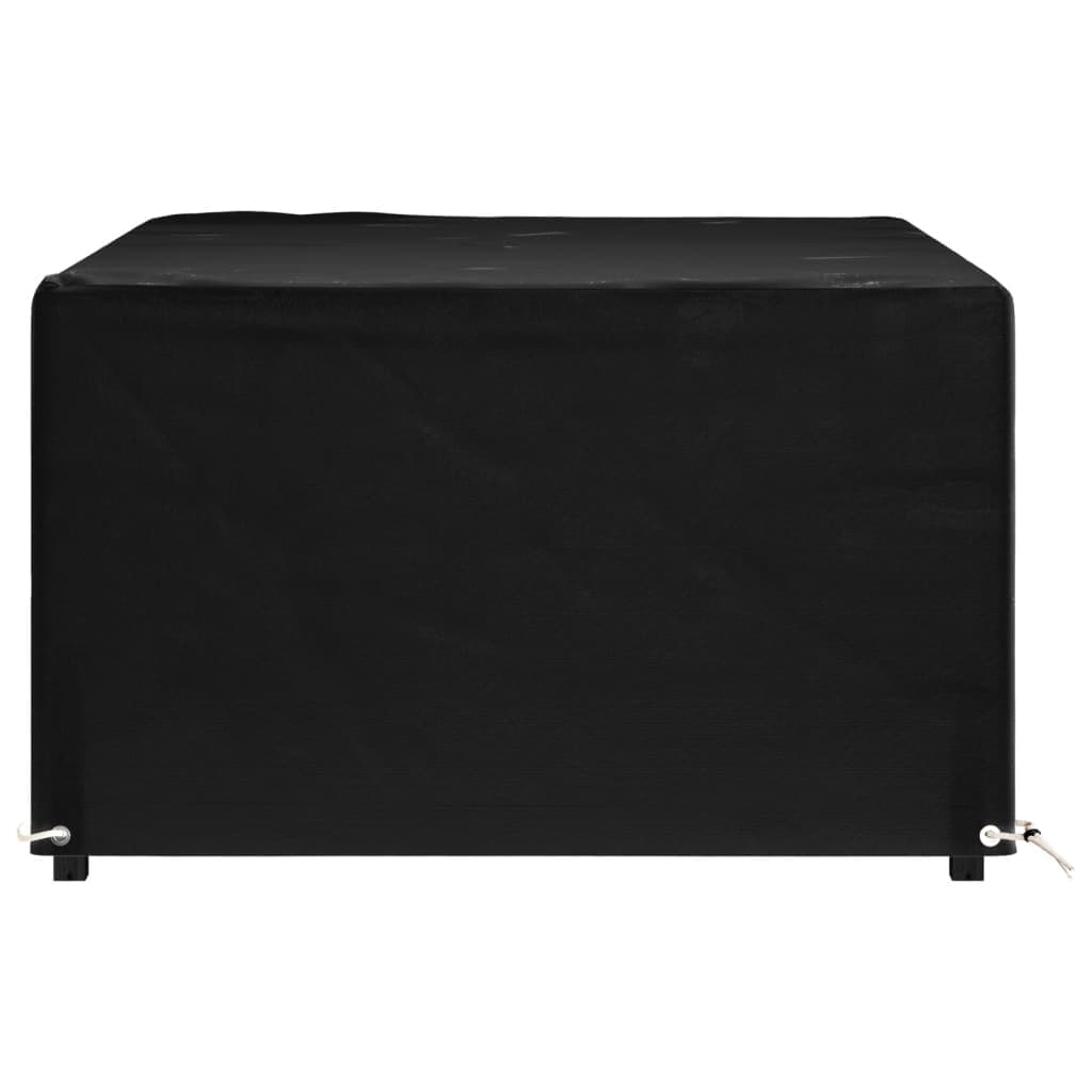 vidaXL Överdrag för trädgårdsmöbler 8 ölj. 180x135x80 cm rektangulärt