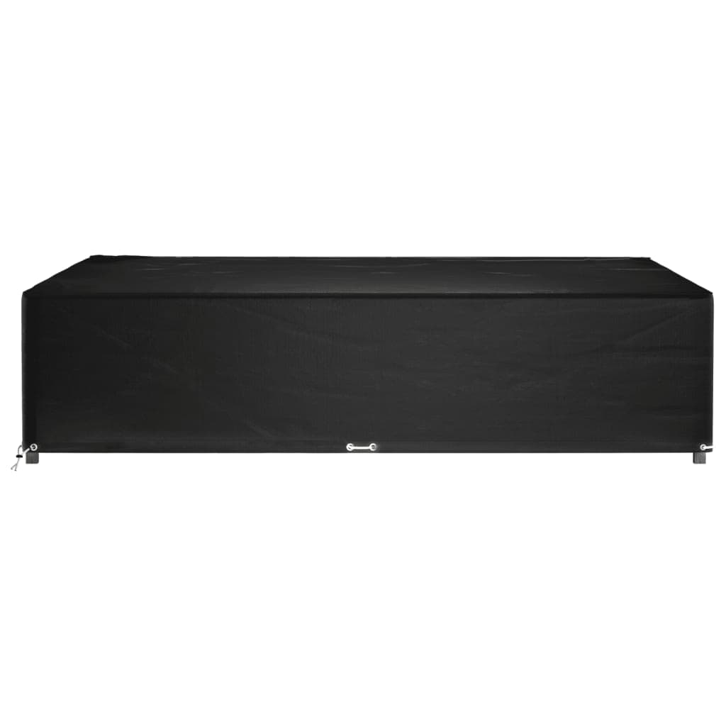 vidaXL Överdrag för trädgårdsmöbler 16 ölj. 240x240x55 cm fyrkantig