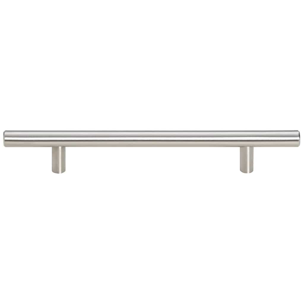 vidaXL Skåphandtag 10 st silver centrumavstånd 160 mm total längd 224 mm rostfritt stål