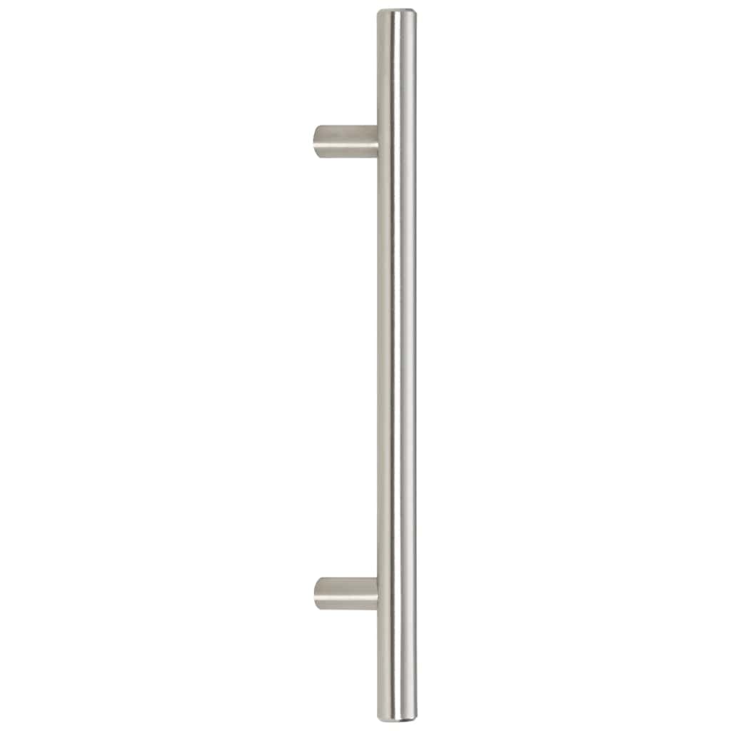 vidaXL Skåphandtag 10 st silver centrumavstånd 160 mm total längd 224 mm rostfritt stål