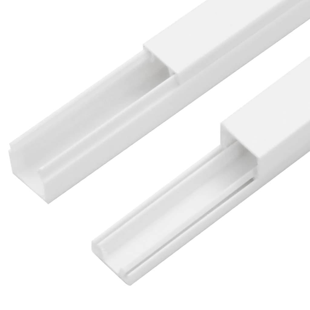 vidaXL Kabelkanal 25x25 mm 10 m PVC