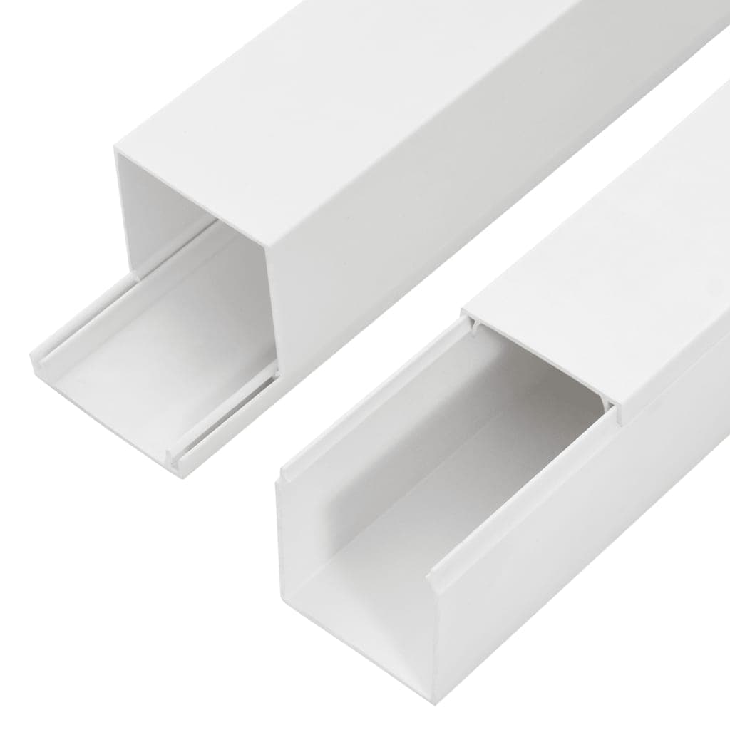 vidaXL Kabelkanal 40x25 mm 10 m PVC