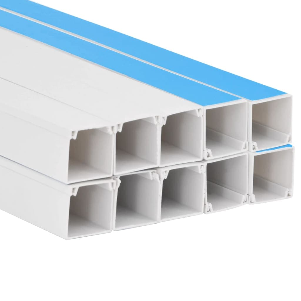vidaXL Kabelkanal självhäftande 40x25 mm 10 m PVC