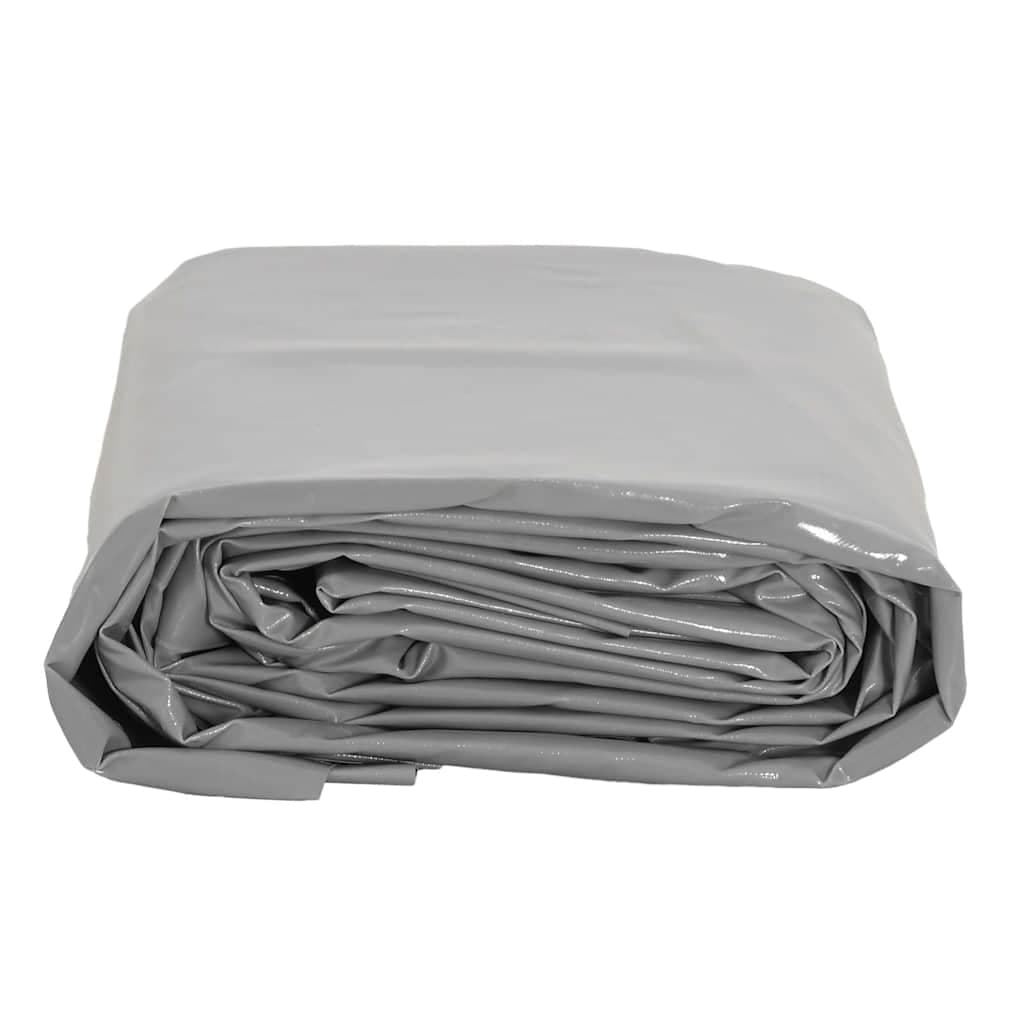 vidaXL Presenning grå 1,5x2,5 m 650 g/m²