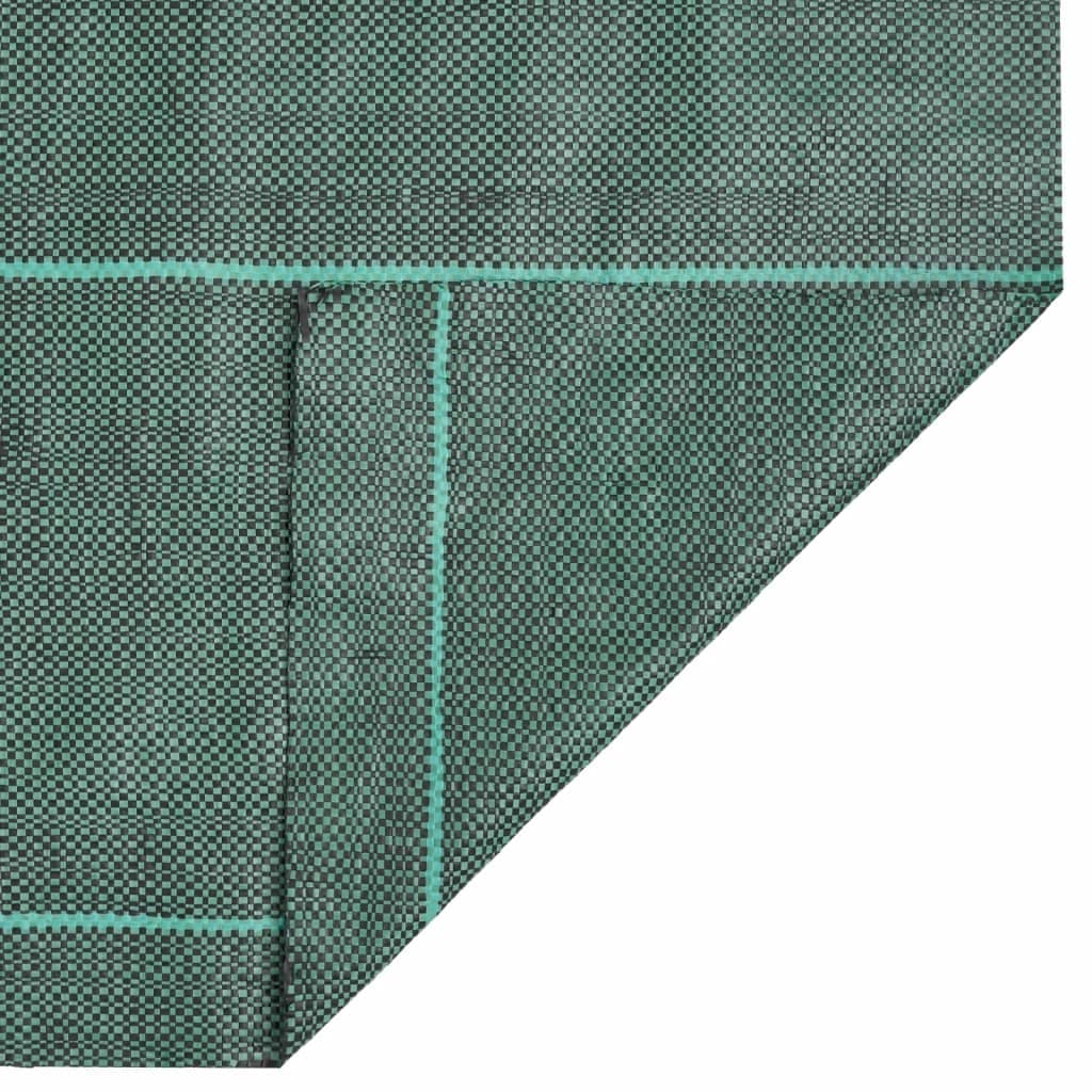 vidaXL Ogräsmatta grön 1x10 m PP