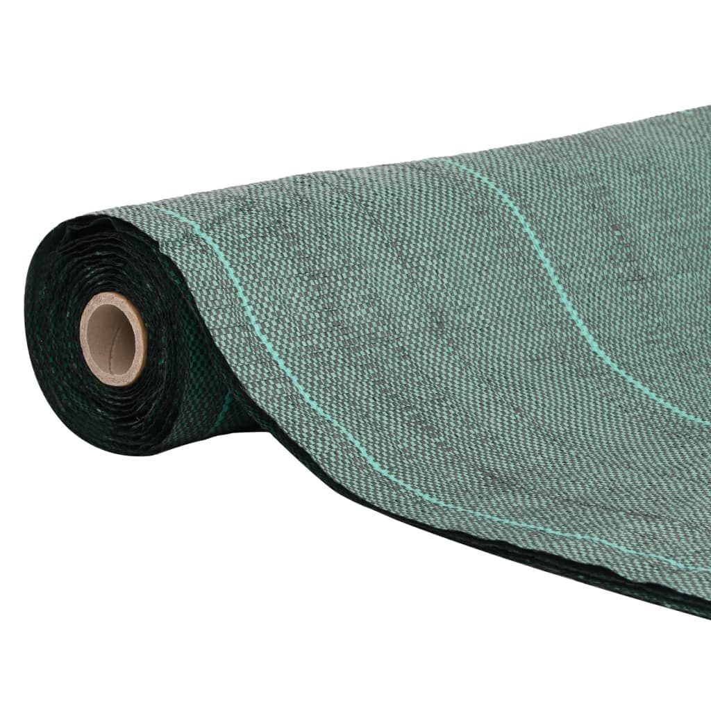 vidaXL Ogräsmatta grön 4x5 m PP
