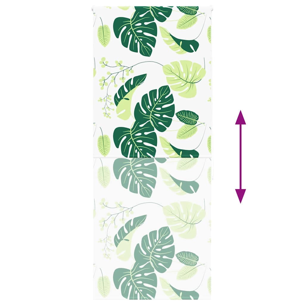 vidaXL Rullgardin för dusch 90x240 cm tyg bredd 86 cm