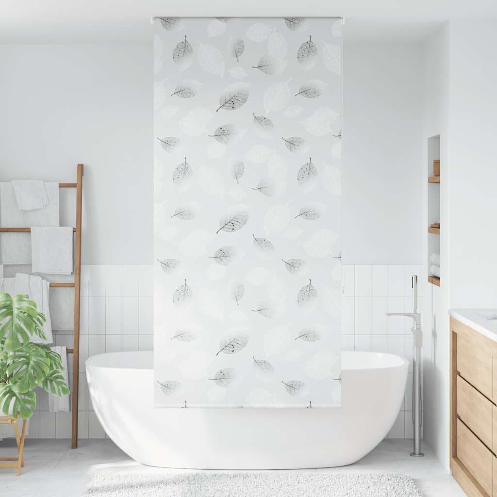 vidaXL Rullgardin för dusch 110x240 cm tyg bredd 106 cm