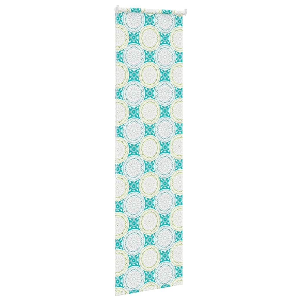 vidaXL Rullgardin för dusch 70x240 cm tyg bredd 66 cm