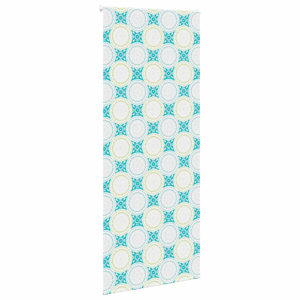 vidaXL Rullgardin för dusch 90x240 cm tyg bredd 86 cm