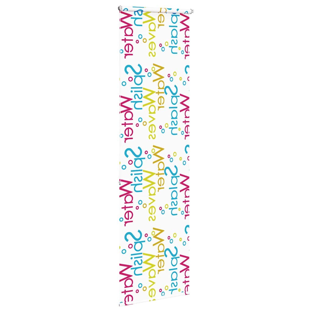 vidaXL Rullgardin för dusch 60x240 cm tyg bredd 56 cm