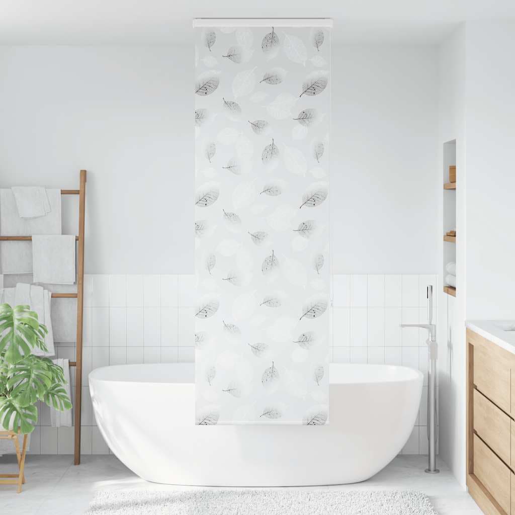 vidaXL Duschrullgardin med kassett 70x240 cm tyg bredd 66 cm