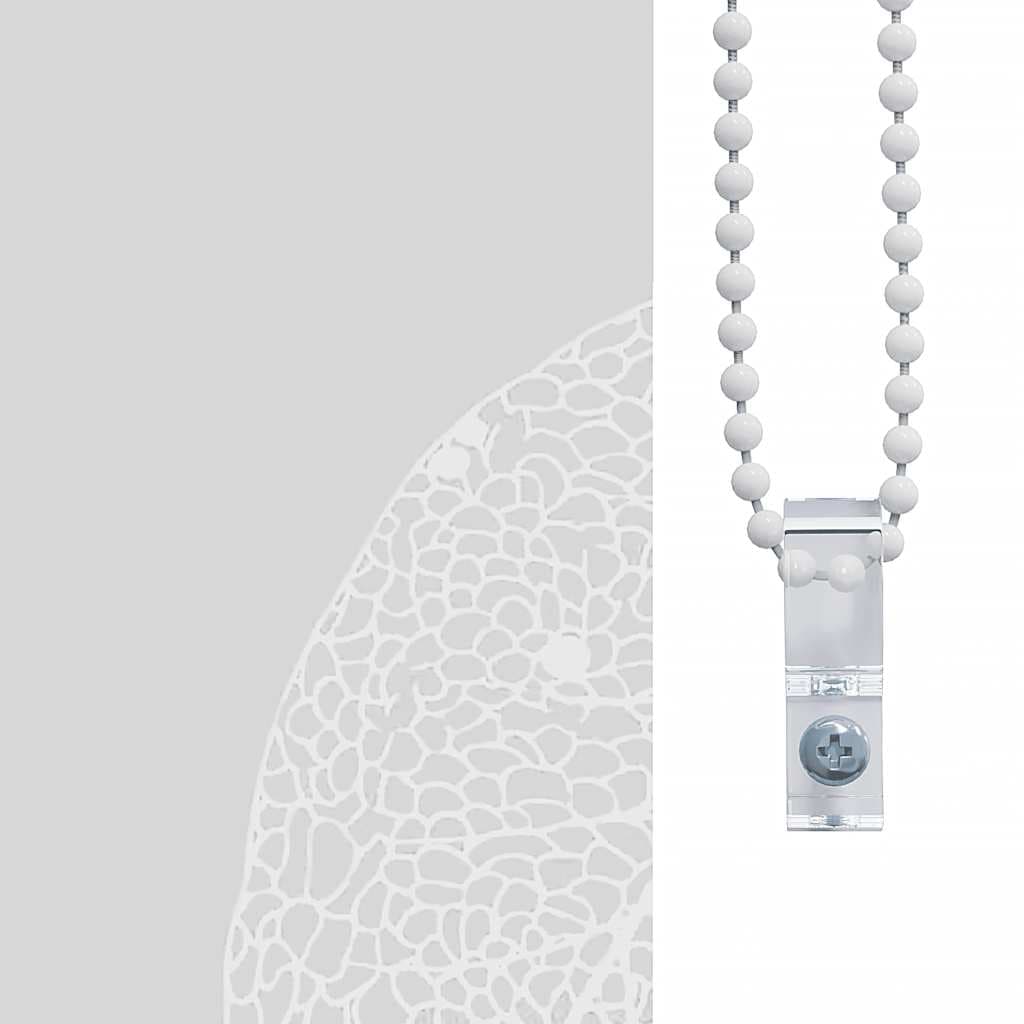 vidaXL Duschrullgardin med kassett 70x240 cm tyg bredd 66 cm