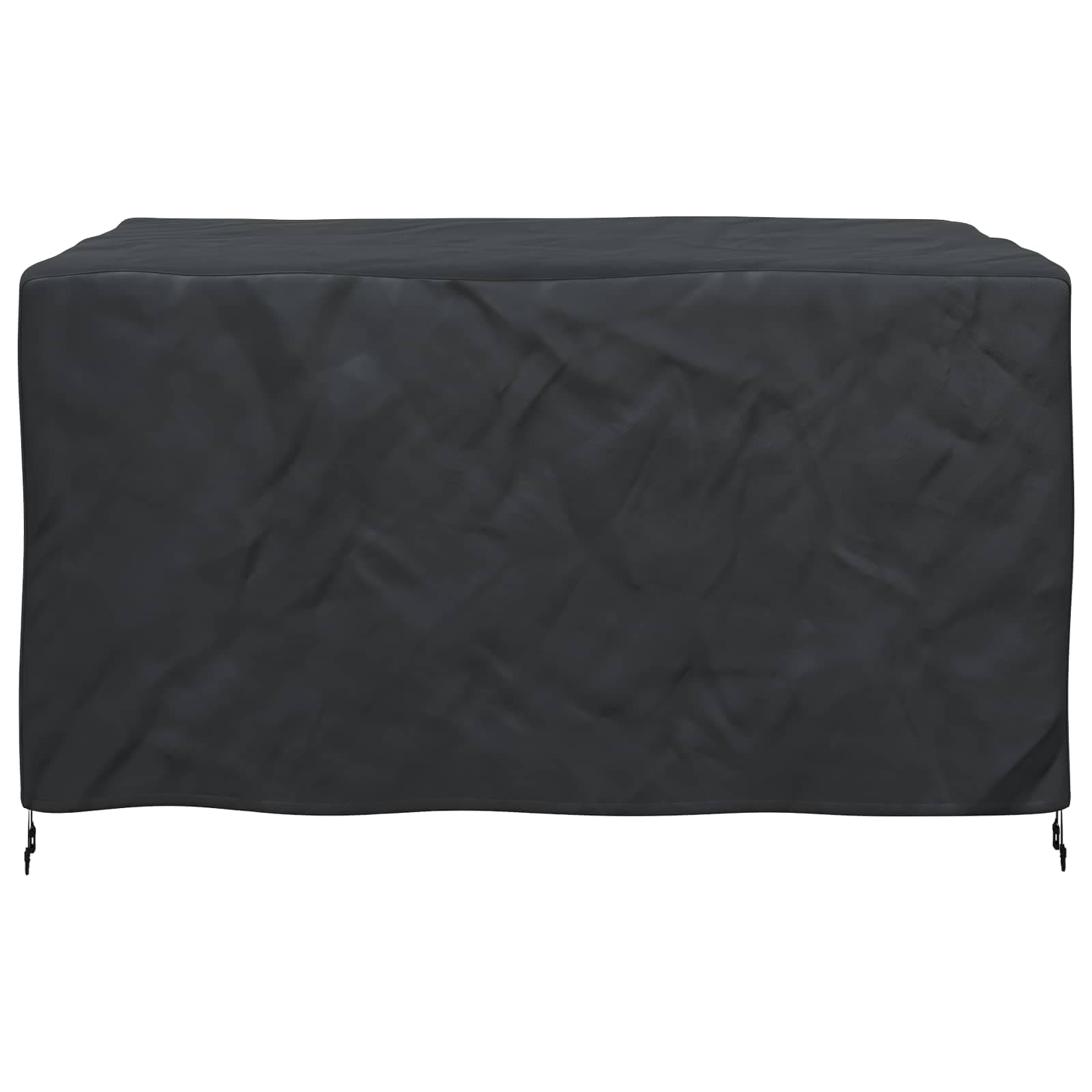 vidaXL Möbelöverdrag Enfärgad Svart 180 x 140 x 90 cm 210D