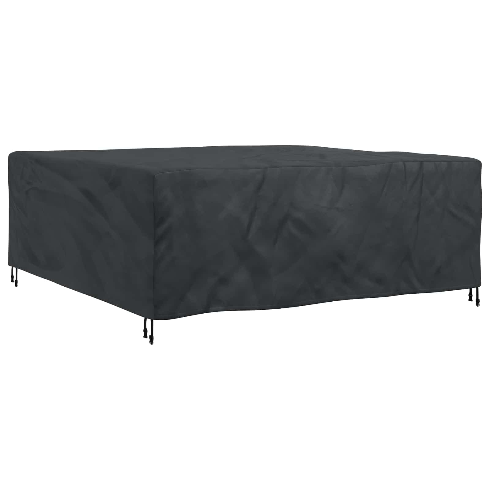 vidaXL Möbelöverdrag Enfärgad Svart 210 x 200 x 70 cm 210D