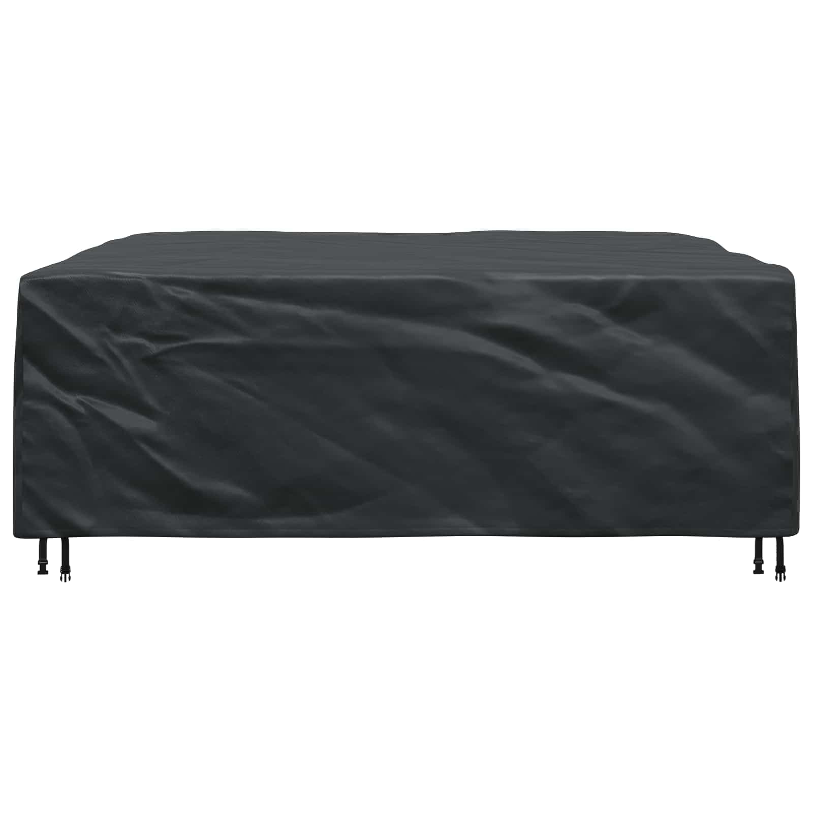 vidaXL Möbelöverdrag Enfärgad Svart 210 x 200 x 70 cm 210D