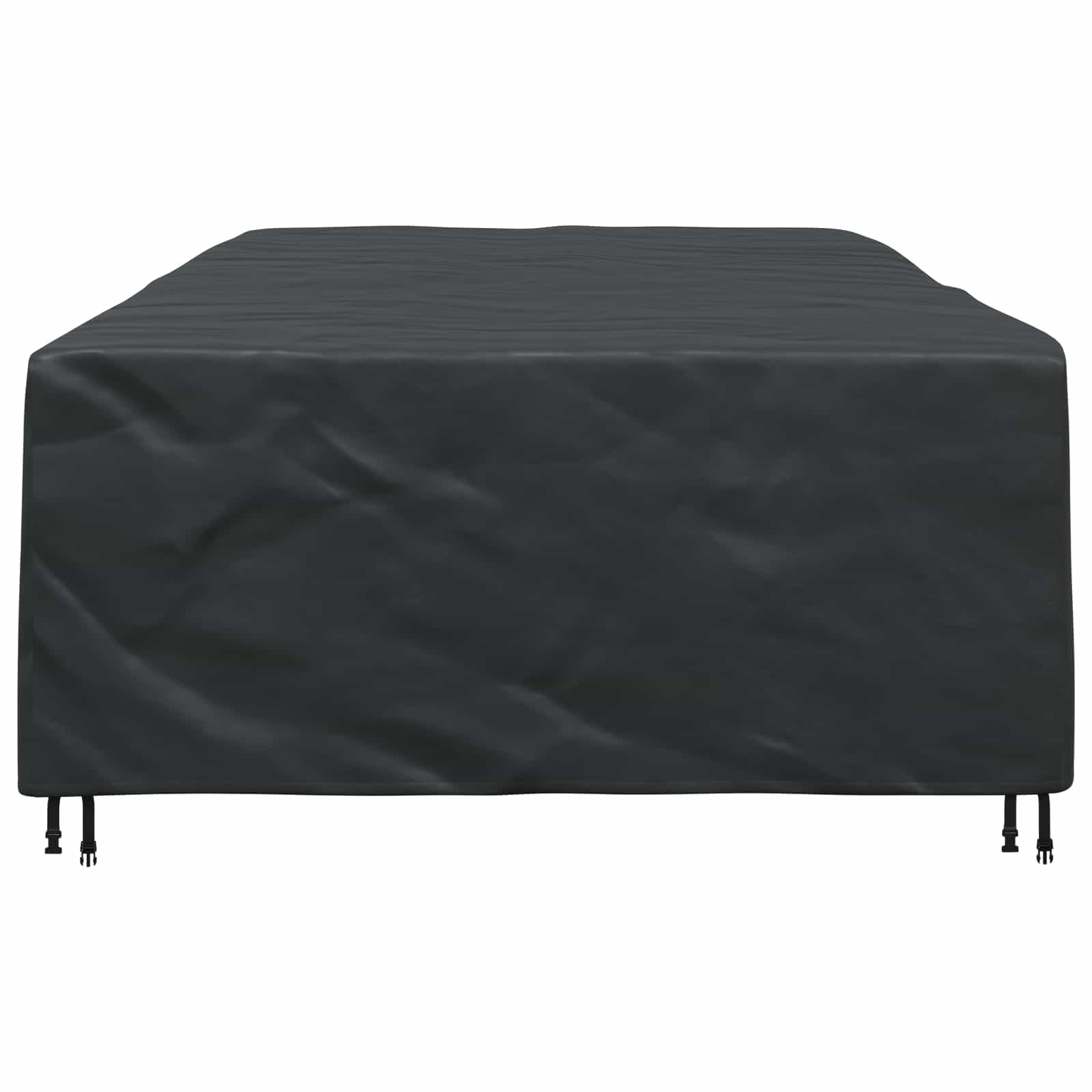 vidaXL Möbelöverdrag Enfärgad Svart 315 x 180 x 74 cm 210D