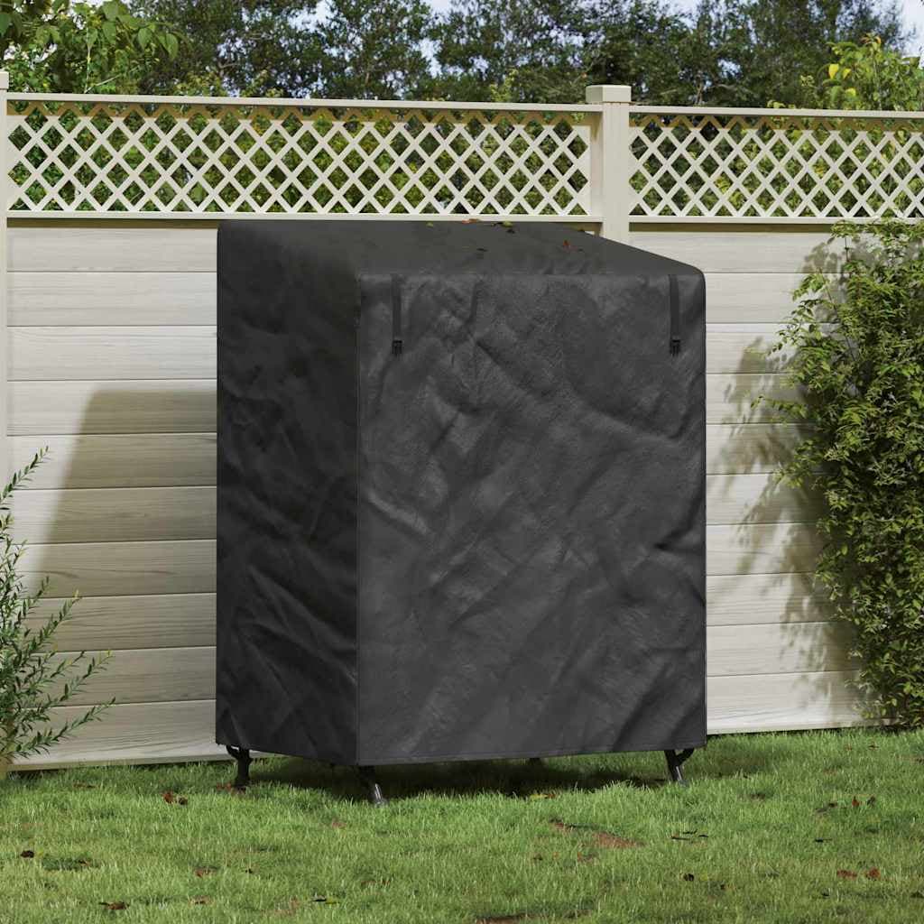 vidaXL Skydd för utomhusgunga Svart 120 x 90 x 155 cm 420D Oxford Tyg