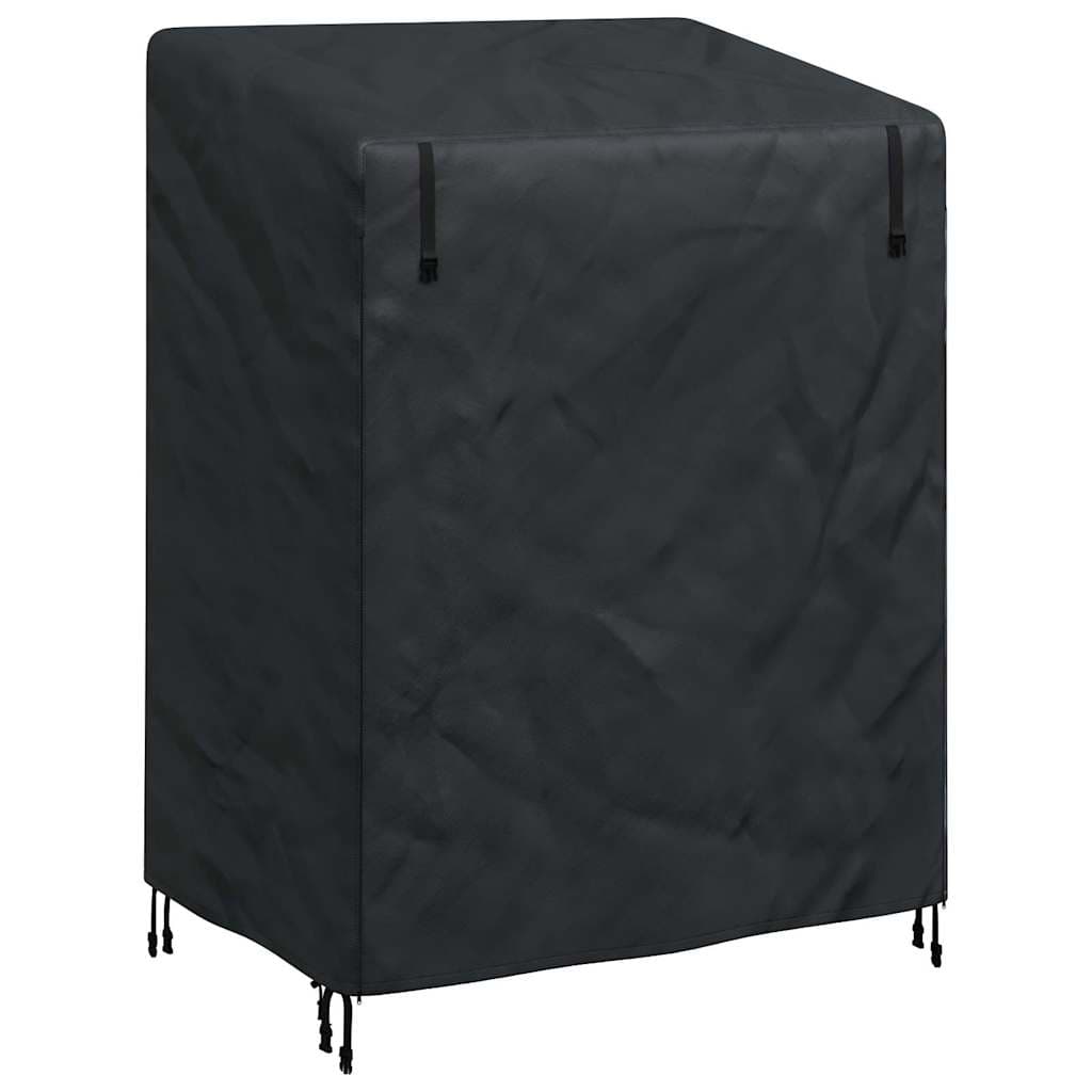 vidaXL Skydd för utomhusgunga Svart 120 x 90 x 155 cm 420D Oxford Tyg