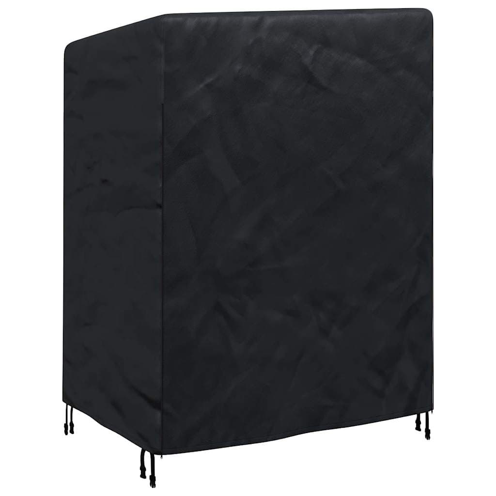 vidaXL Skydd för utomhusgunga Svart 120 x 90 x 155 cm 420D Oxford Tyg
