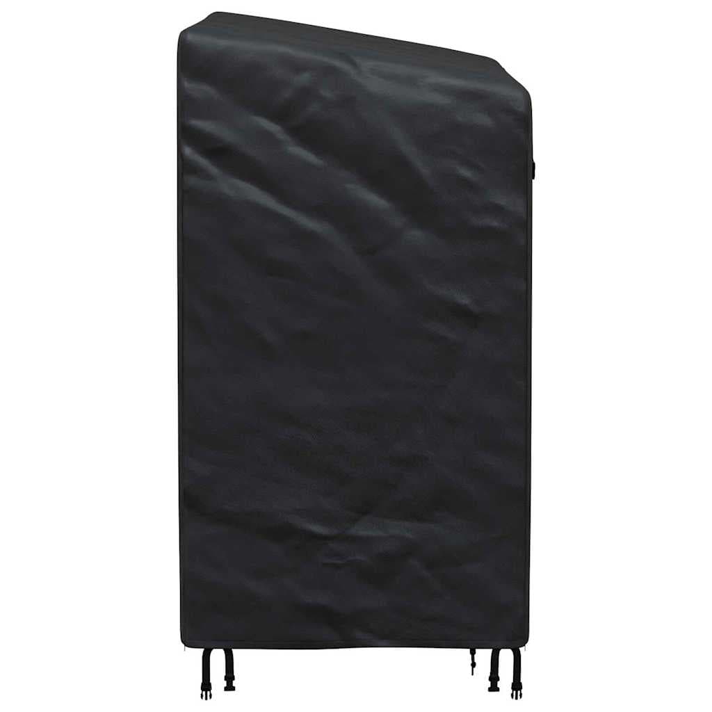 vidaXL Skydd för utomhusgunga Svart 120 x 90 x 155 cm 420D Oxford Tyg