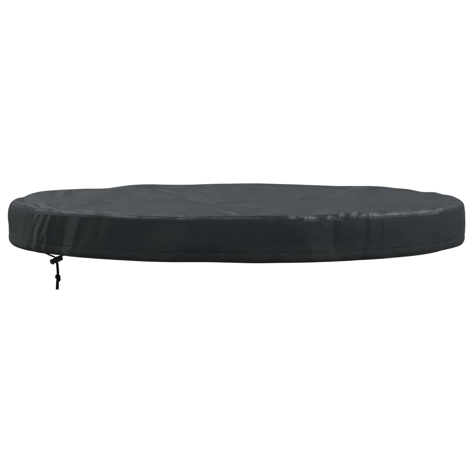 vidaXL Utebordsskydd 102 x 102 x 10 cm 210D Oxford Tyg Rund