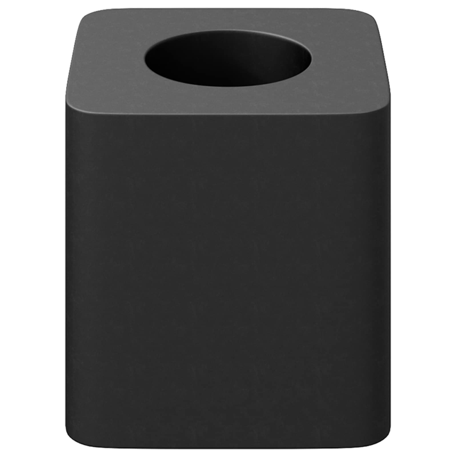 vidaXL Lådhållare 2 st Svart 15 x 15 x 15mm PP Copolymer
