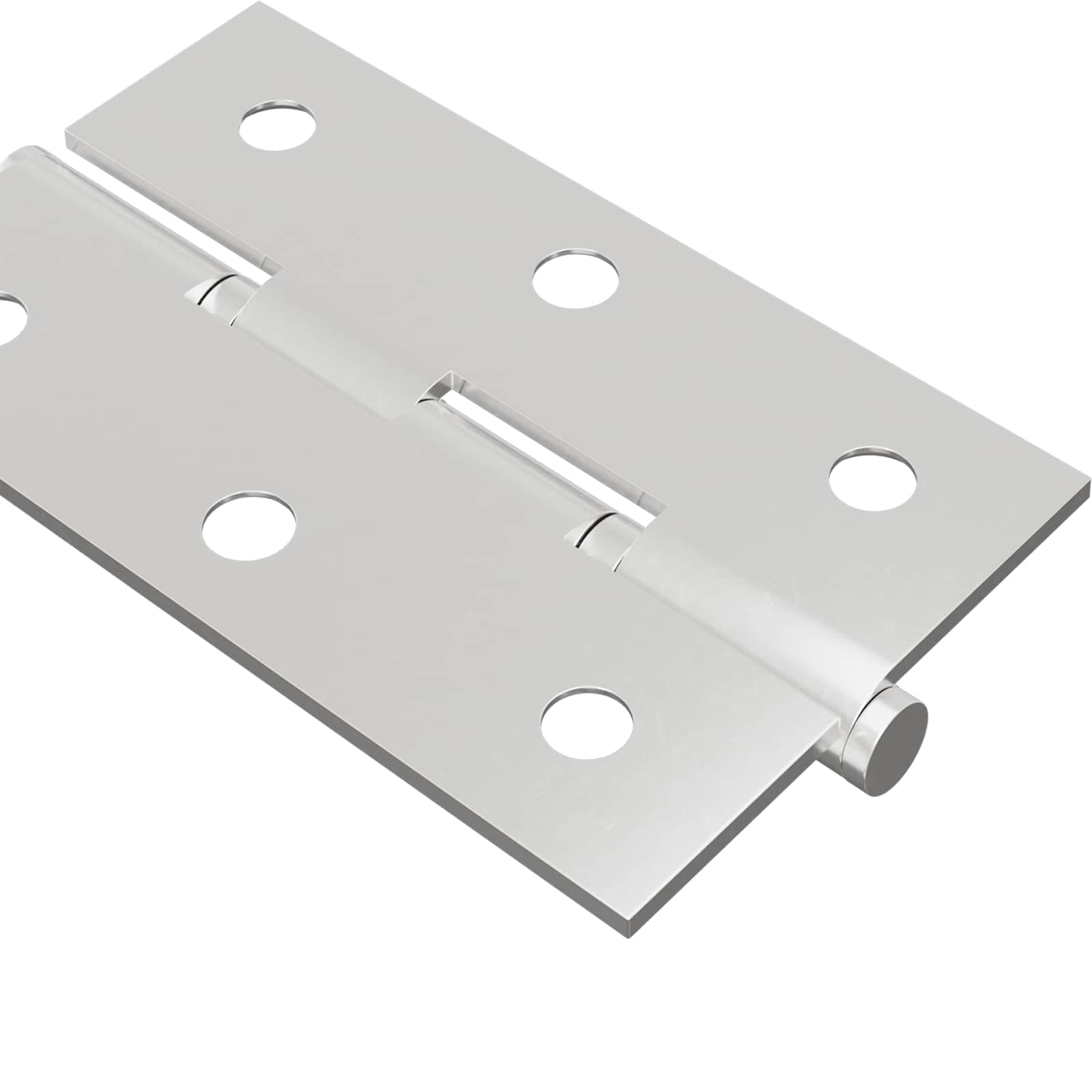 vidaXL Gångjärn Enfärgad 12 st Silver 58 x 35 x 1 mm Stål