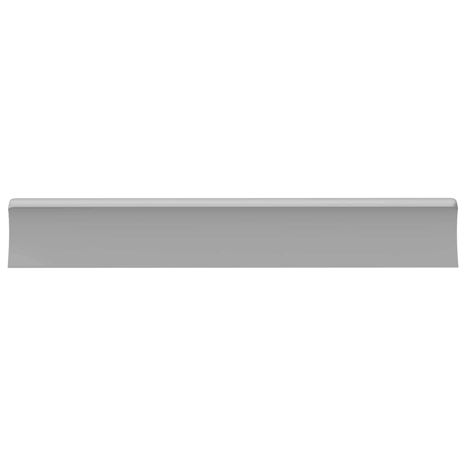 vidaXL Handtag Enfärgad 12 st Silver 105.7 x 7.4 x 15.5 mm Aluminium