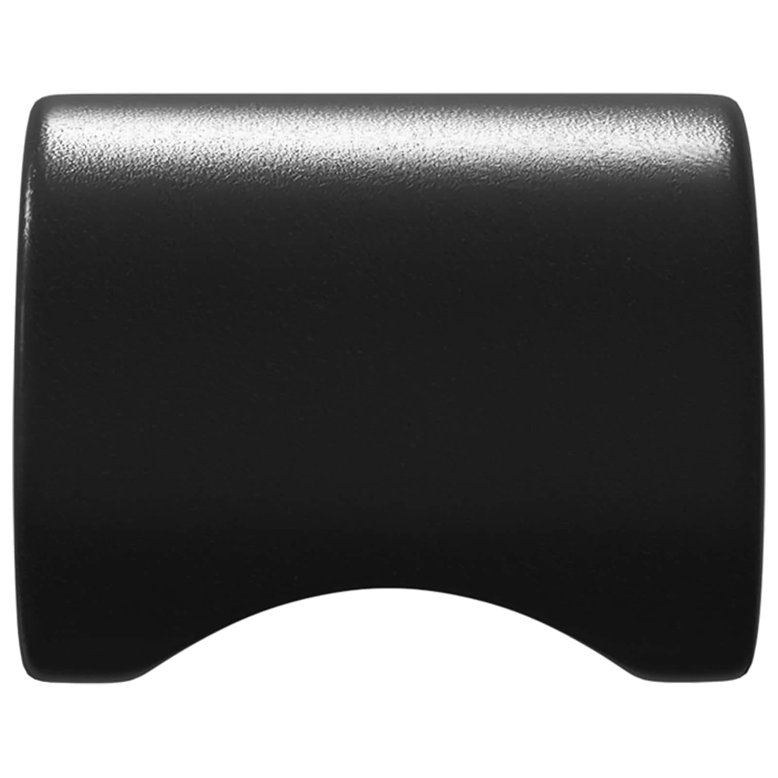 vidaXL Skåpsknopp 2 st Svart 18 x 23 mm Järn