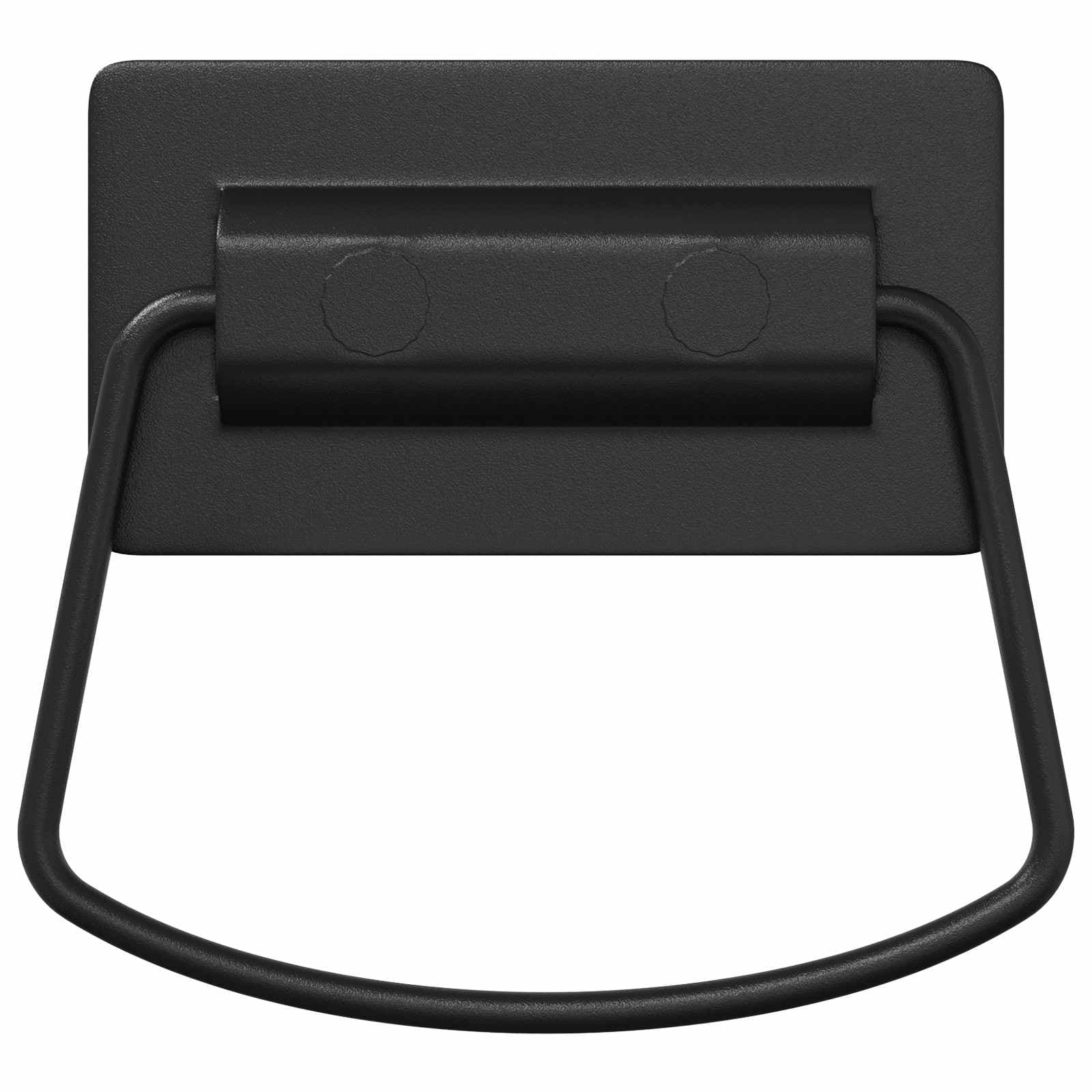 vidaXL Skåpshandtag 2 st Svart 85 x 45 mm Metall
