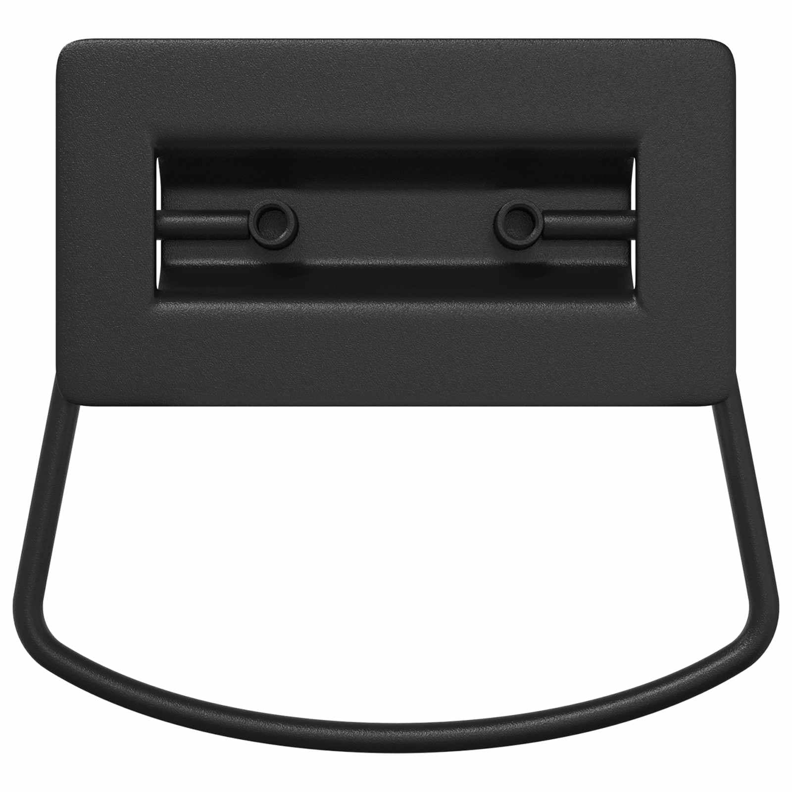 vidaXL Skåpshandtag 12 st Svart 85 x 45 mm Metall