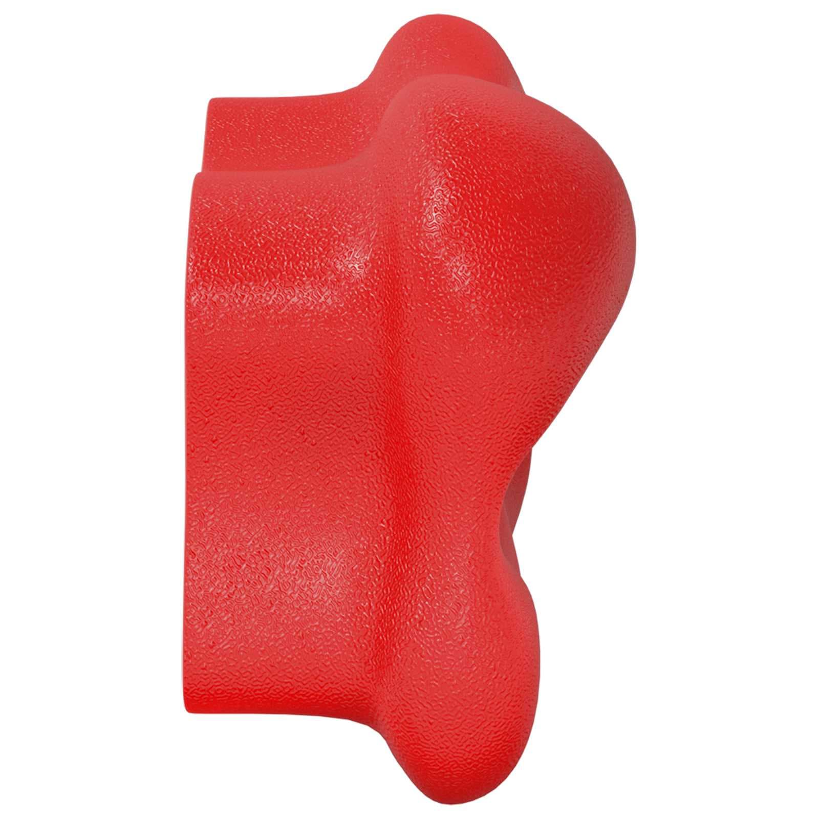 vidaXL Klätterhandtag 2 st Röd 100 x 67 x 43 mm PP