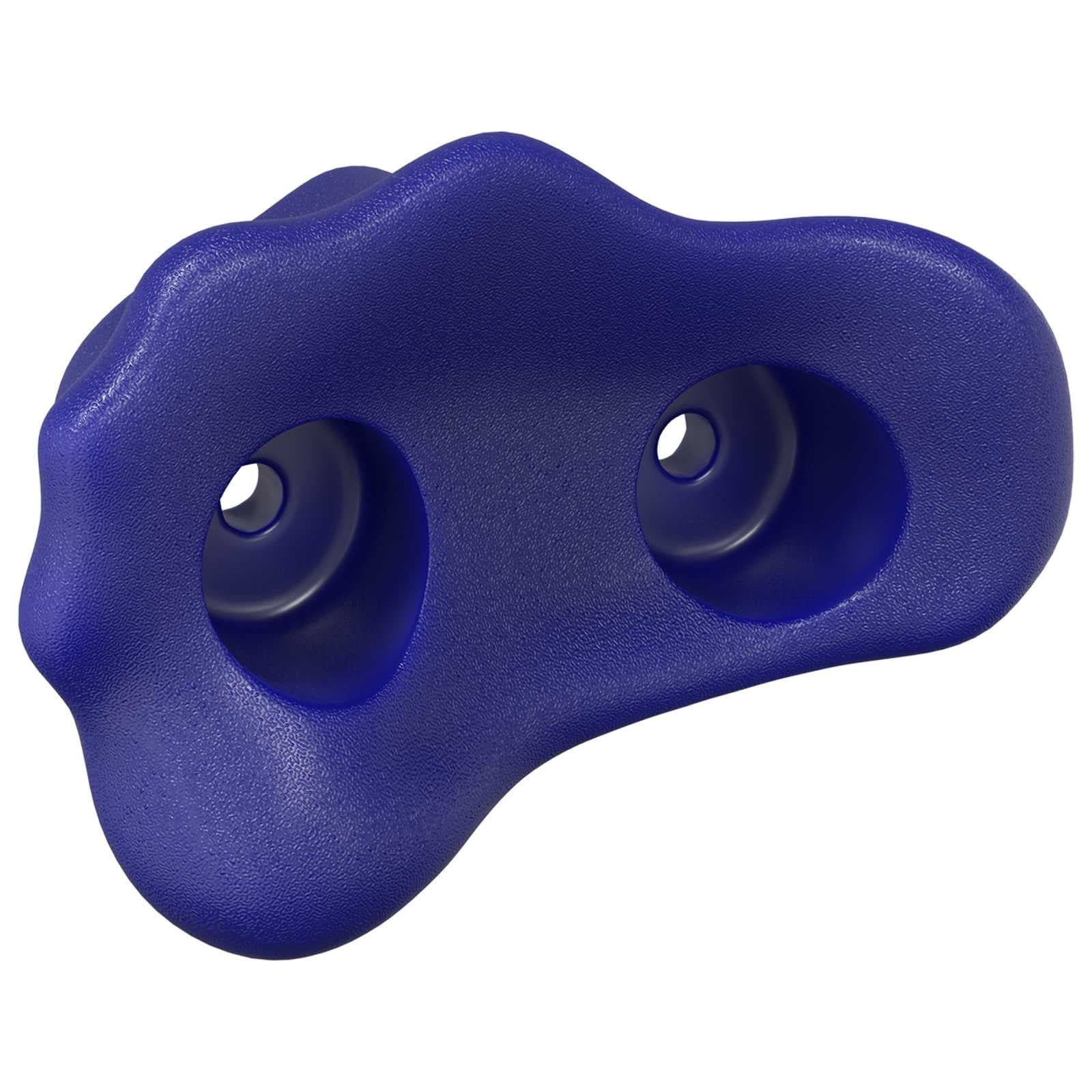 vidaXL Klätterhandtag 2 st Blå 100 x 67 x 43 mm PP