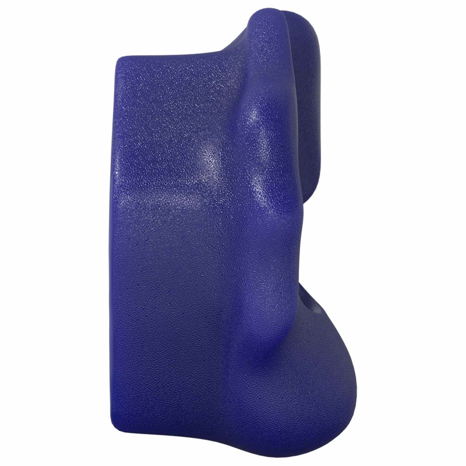 vidaXL Klätterhandtag 2 st Blå 100 x 67 x 43 mm PP