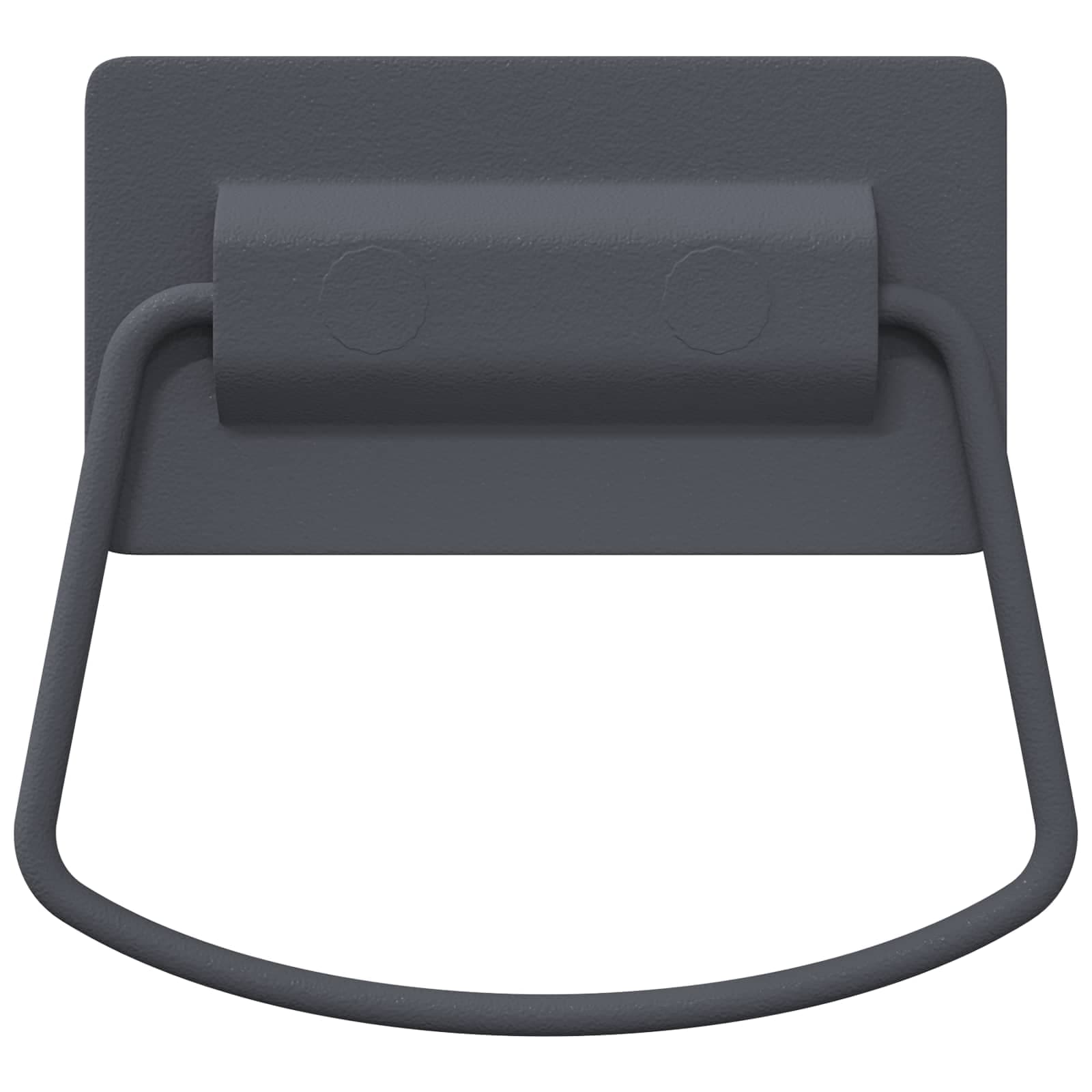 vidaXL Skåpshandtag 2 st Antracit 85 x 45 mm Metall