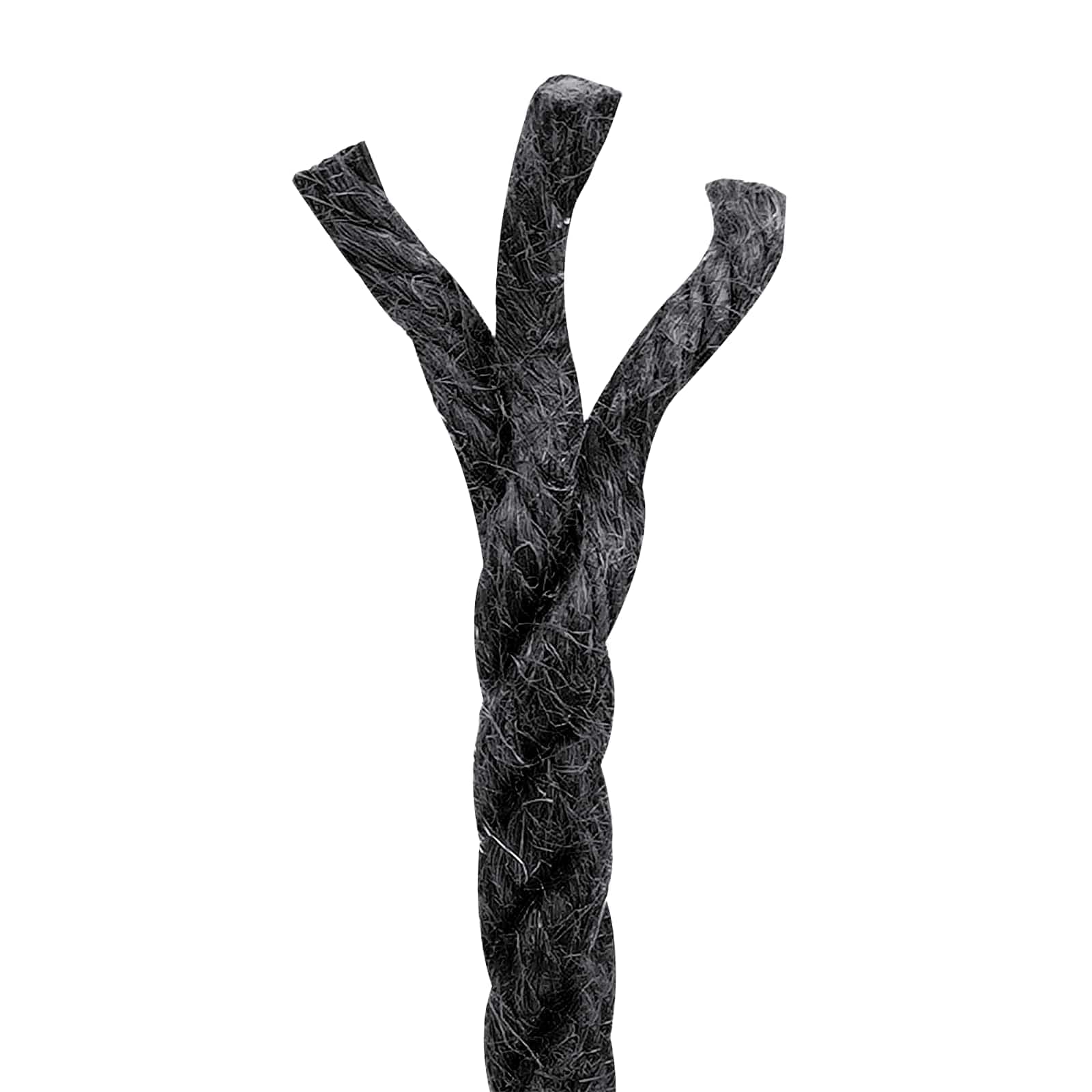 vidaXL Juterep 60 mm 100 m Svart 100% Tossa jute