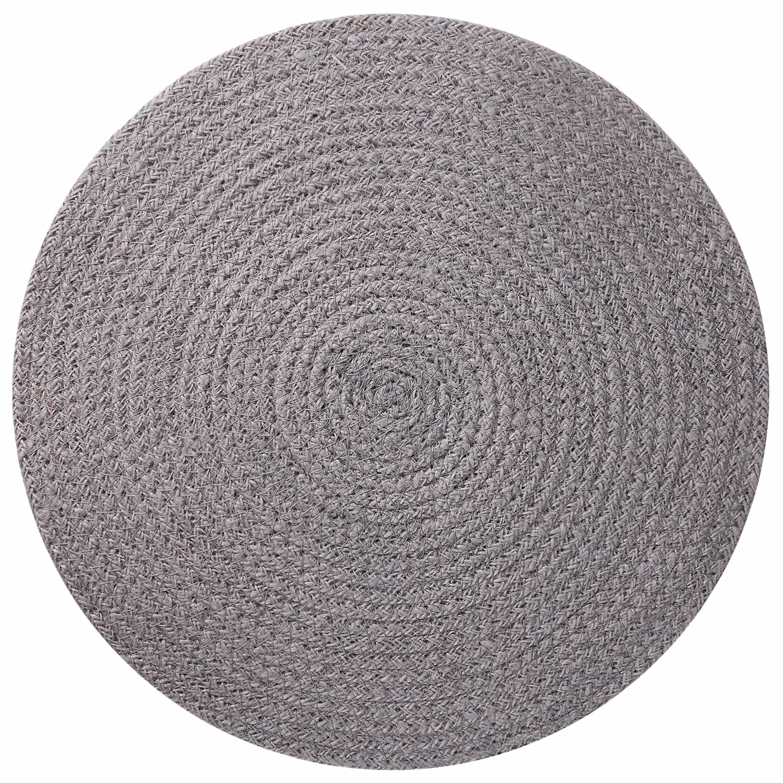 vidaXL Jute Placemats 6 st Grå 100% Tossa Jute