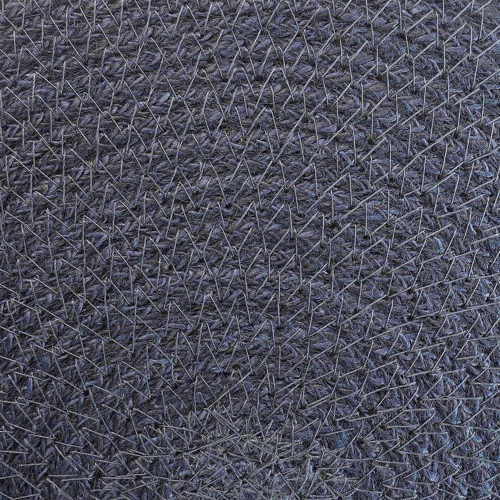 vidaXL Jute Placemats 6 st Mörkgrå 100% Tossa Jute